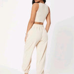 Conjunto Feminino Varias Cores Calça e Blusinha em Tecido Exclusivo Premium